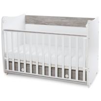 Трансформиращо се легло Lorelli - Dream, 70 х 140, бяло и арт