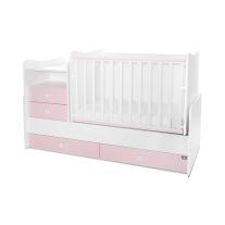 Трансформиращо се легло Lorelli - Combo, 172 x 72 cm, pink