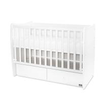 Трансформиращо се легло Lorelli - Matrix, 60 х 120 cm, бяло