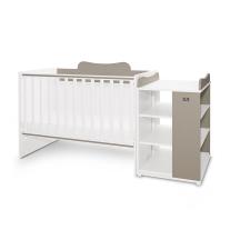 Трансформиращо се легло Lorelli - Multi 190/82 см, бяло/string