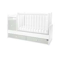 Трансформиращо се легло Lorelli - Trend Plus, бяло/milky green