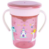 Тренировъчна чаша Miniland - Fantasy, 260 ml