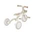 Триколка с родителски контрол 3 в 1 Globber Learning Trike Plus, бежова