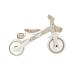 Триколка с родителски контрол 3 в 1 Globber Learning Trike Plus, бежова