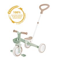 Триколка с родителски контрол 3 в 1 Globber Learning Trike Plus, мента