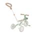 Триколка с родителски контрол 3 в 1 Globber Learning Trike Plus, мента
