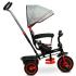 Триколка с родителски контрол Caretero Toyz - Buzz, червена