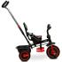 Триколка с родителски контрол Caretero Toyz - Buzz, червена