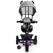 Триколка с родителски контрол Caretero Toyz - Buzz, лилава