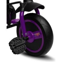 Триколка с родителски контрол Caretero Toyz - Buzz, лилава