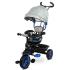 Триколка с родителски контрол Caretero Toyz - Buzz, синя
