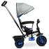 Триколка с родителски контрол Caretero Toyz - Buzz, синя
