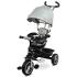 Триколка с родителски контрол Caretero Toyz - Buzz, сива