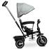 Триколка с родителски контрол Caretero Toyz - Buzz, сива