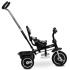 Триколка с родителски контрол Caretero Toyz - Buzz, сива