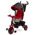 Триколка с родителски контрол Caretero Toyz - Timmy, червена