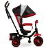 Триколка с родителски контрол Caretero Toyz - Timmy, червена