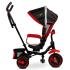 Триколка с родителски контрол Caretero Toyz - Timmy, червена