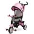 Триколка с родителски контрол Caretero Toyz - Timmy, розова