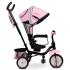Триколка с родителски контрол Caretero Toyz - Timmy, розова