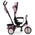 Триколка с родителски контрол Caretero Toyz - Timmy, розова