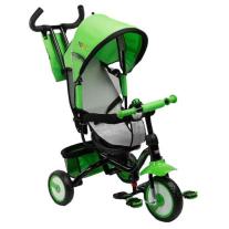 Триколка с родителски контрол Caretero Toyz - Timmy, зелена