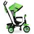 Триколка с родителски контрол Caretero Toyz - Timmy, зелена