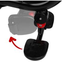 Триколка с родителски контрол Caretero Toyz - Timmy, зелена