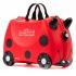 Забавен детски куфар за багаж TRUNKI Lady Bug