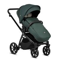 Бебешка комбинирана количка 2в1 Tutis Mio Plus Thermo Pacific Green