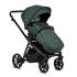 Бебешка комбинирана количка 2в1 Tutis Mio Plus Thermo Pacific Green