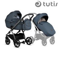  Комбинирана бебешка количка 2в1 Tutis Uno5+ Marine