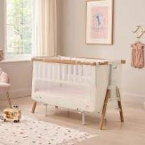 Легло близо до мен Cozee Tutti Bambini XL Junior Bed & Sofa scandinavian walnut/ecru