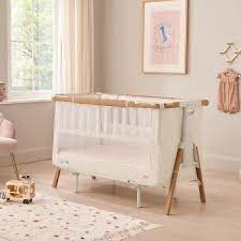 Легло близо до мен Cozee Tutti Bambini XL Junior Bed & Sofa scandinavian walnut/ecru