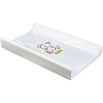 Твърда подложка за повиване Lorelli - 50 х 80 cm, Бяла с мече, 50 х 80 cm