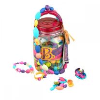 Творчески комплект с многоцветни мъниста Battat, Pop Art, 275 броя