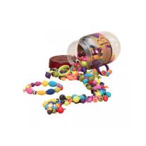 Творчески комплект с многоцветни мъниста Battat, Pop Art, 150 броя