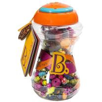 Творчески комплект с многоцветни мъниста Battat, Pop Art, 300 броя