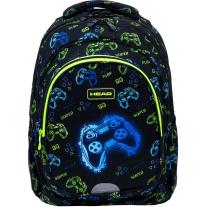 Ученическа раница Astra Head - Неонова игра, 3 отделения