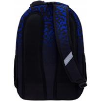 Ученическа раница Astra Head - Сини блокчета, 3 отделения