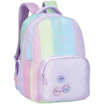 Ученическа раница Marshmallow Playground - Лилава, с 2 отделения