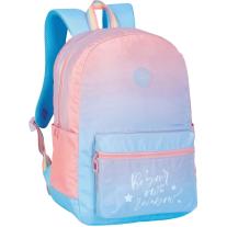 Ученическа раница Marshmallow Rainbow - Розова, с 1 отделение