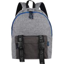 Ученическа раница Unkeeper Buckles - Светлосива