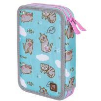 Ученически несесер Astra Head - Коте, 2 ципа