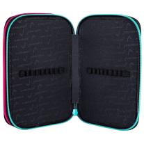 Ученически несесер Astra Head - Котки в тъмното, 2 ципа