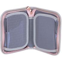 Ученически несесер Astra Head - Розово злато, 1 цип, двойно разгъване