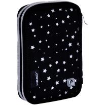 Ученически несесер Astra Head - Сребърна мечта, 2 ципа