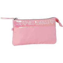 Ученически несесер Miss Lemonade Holo - Розов, 1 цип