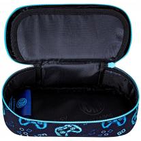 Ученически овален несесер Astra - Отивам да играя, 1 цип