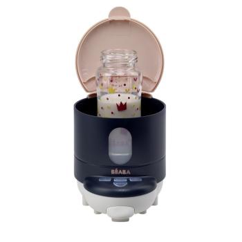 Уред за затопляне на бебешки бутилки и бурканчета с храна Beaba, Bib'expresso®, Night Blue